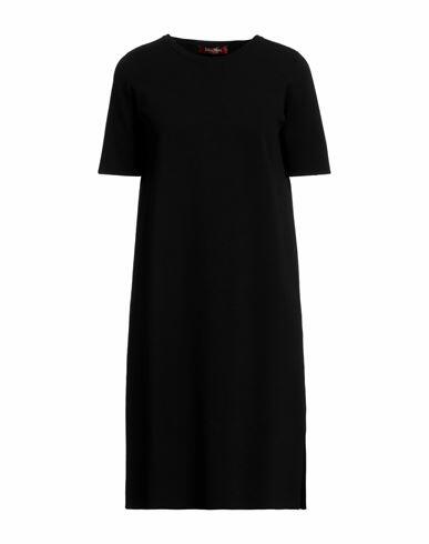 Max Mara Studio Woman Mini dress Black Viscose, Polyester Cover