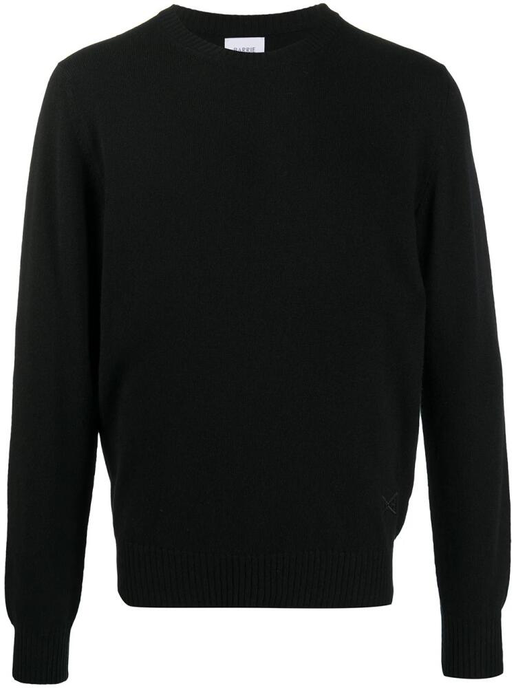 Barrie logo cashmere jumper - Black Cover