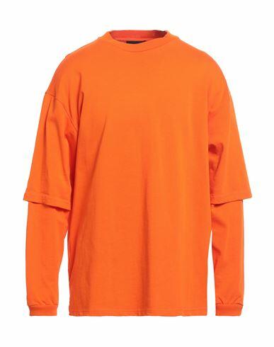 A Better Mistake Man Sweatshirt Orange Cotton Cover