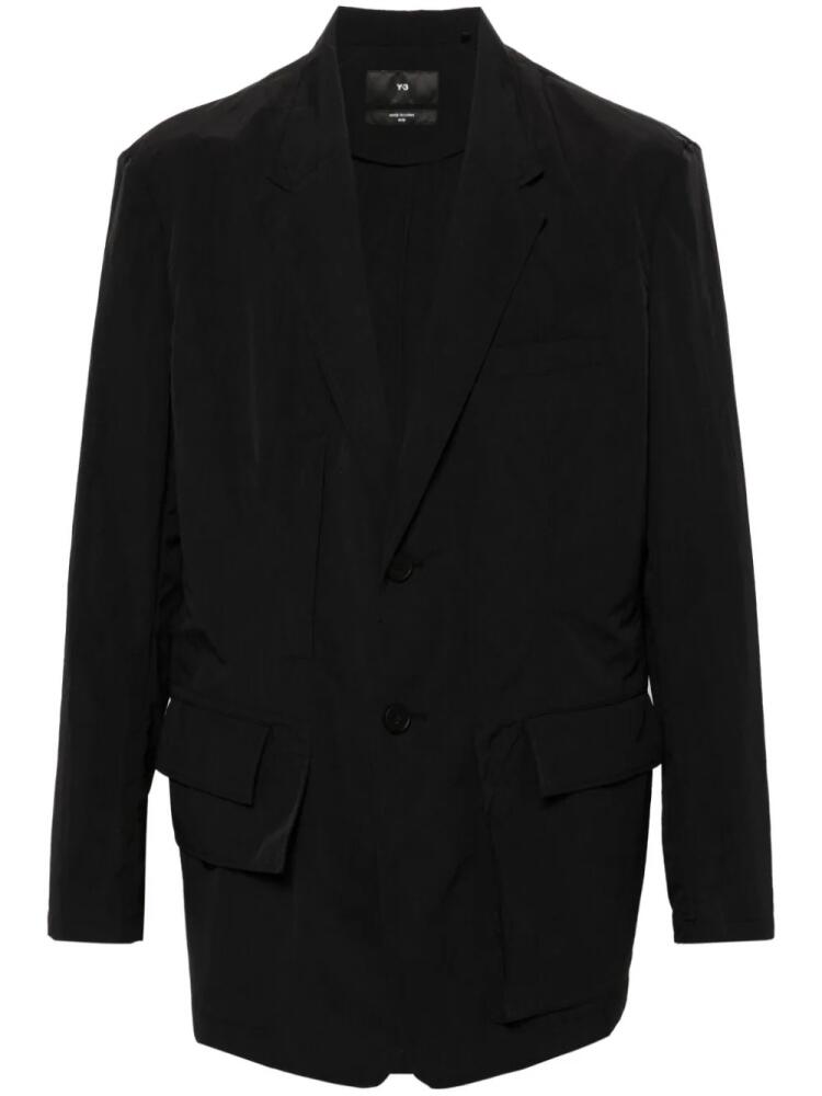 Y-3 CR NYL single-breasted blazer - Black Cover