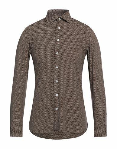 Lardini Man Shirt Beige Viscose Cover