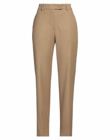 Aspesi Woman Pants Sand Viscose, Virgin Wool, Elastane Cover