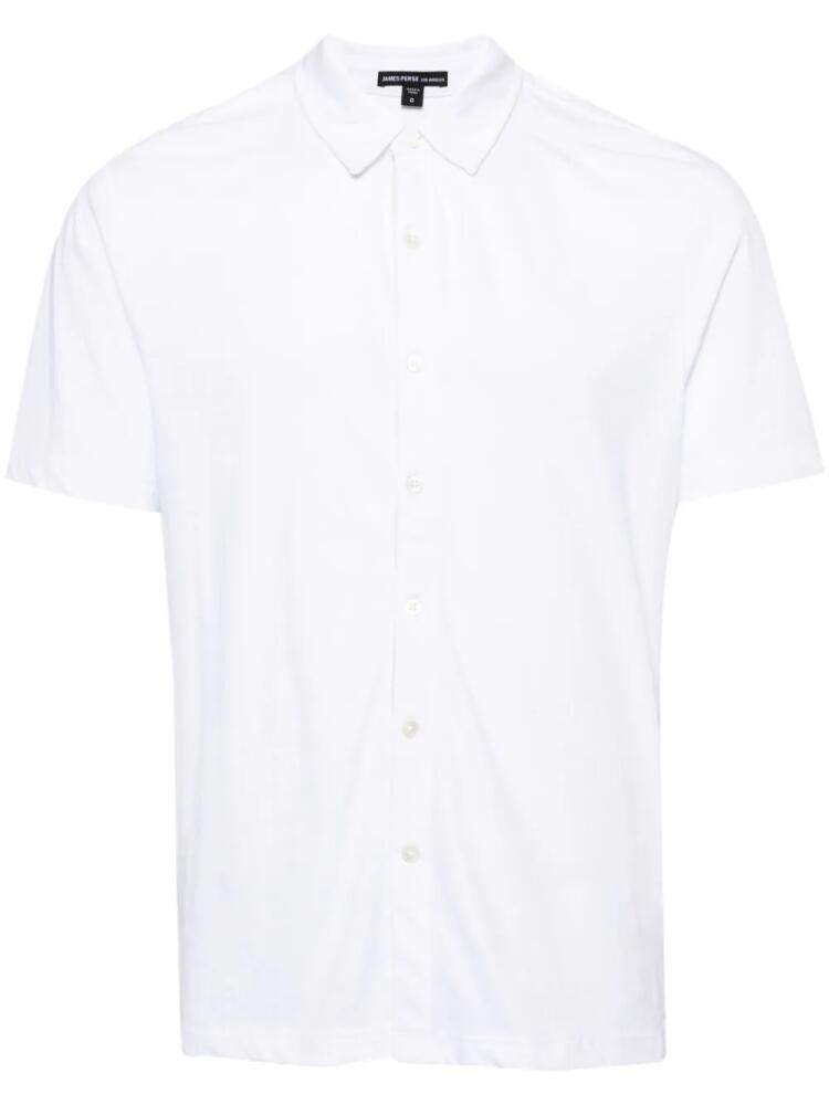 James Perse classic-collar cotton shirt - White Cover