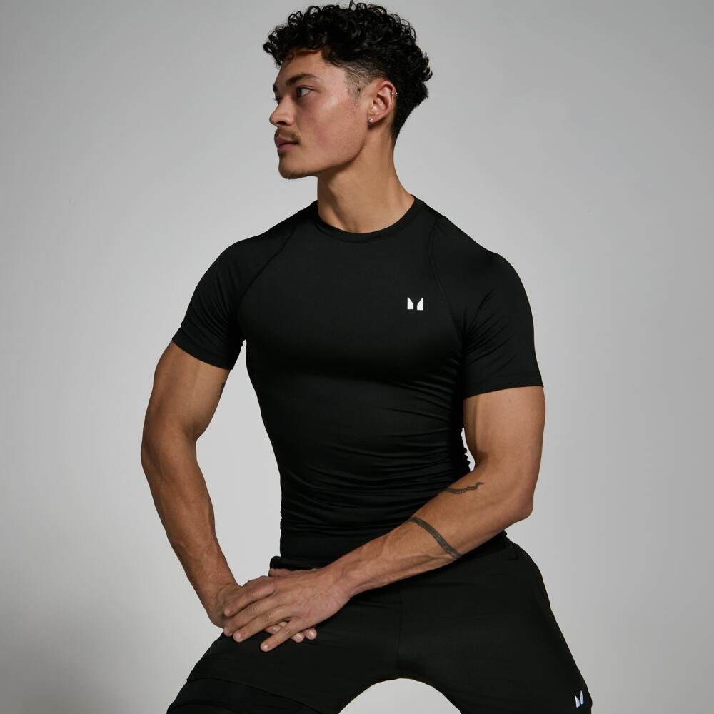 MP Men's Training Short Sleeve Baselayer - Black Cover