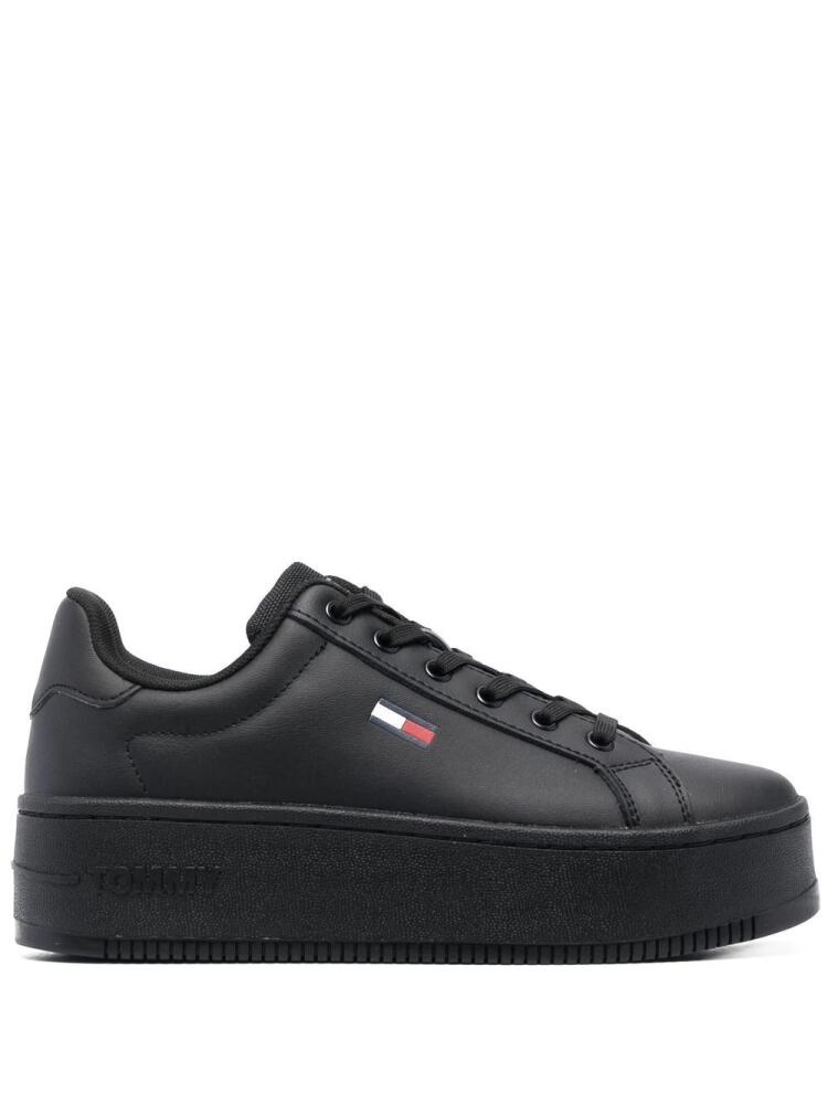 Tommy Jeans chunky-sole low-top sneakers - Black Cover