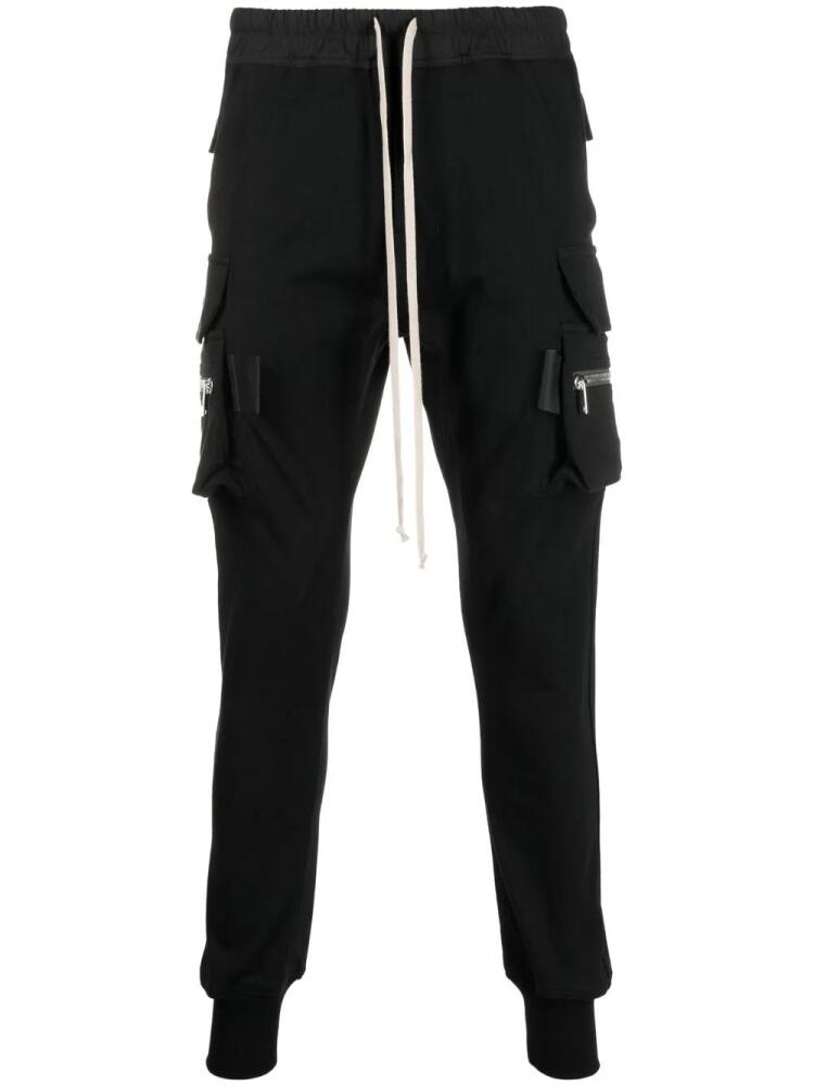 Rick Owens Mastodon cargo track pants - Black Cover