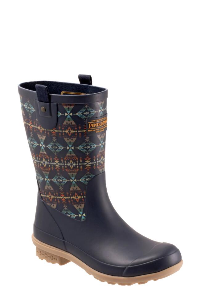 Pendleton Diamond Peak Waterproof Rain Boot in Navy Cover