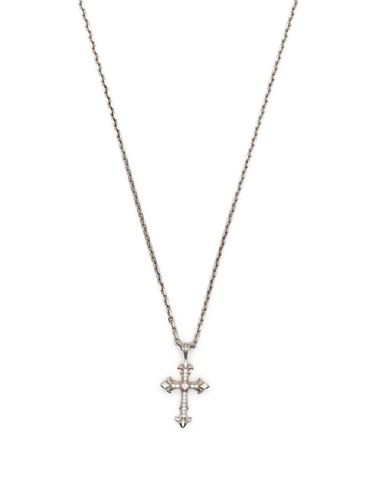 Emanuele Bicocchi Fleury cross-pendant necklace - Silver Cover