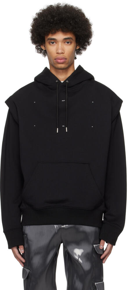 HELIOT EMIL Black Outline Hoodie Cover