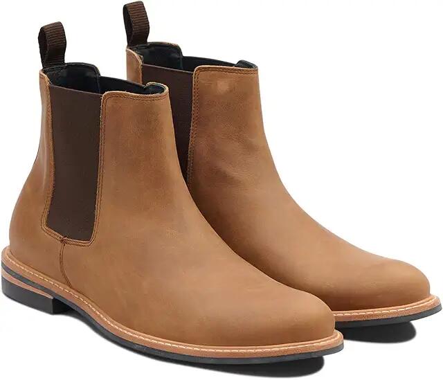 Nisolo All-Weather Chelsea Boot (Dark Tobacco) Men's Shoes Cover