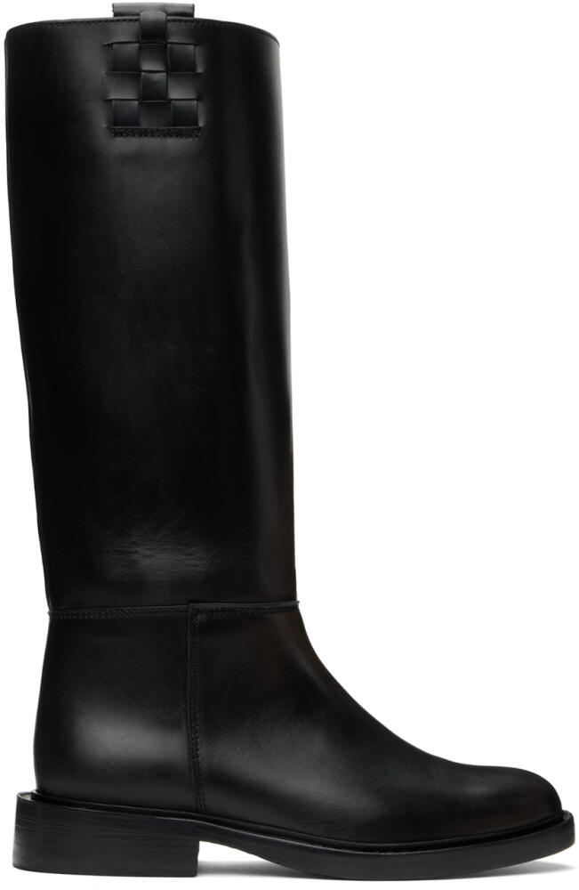 HEREU Black Anella Boots Cover