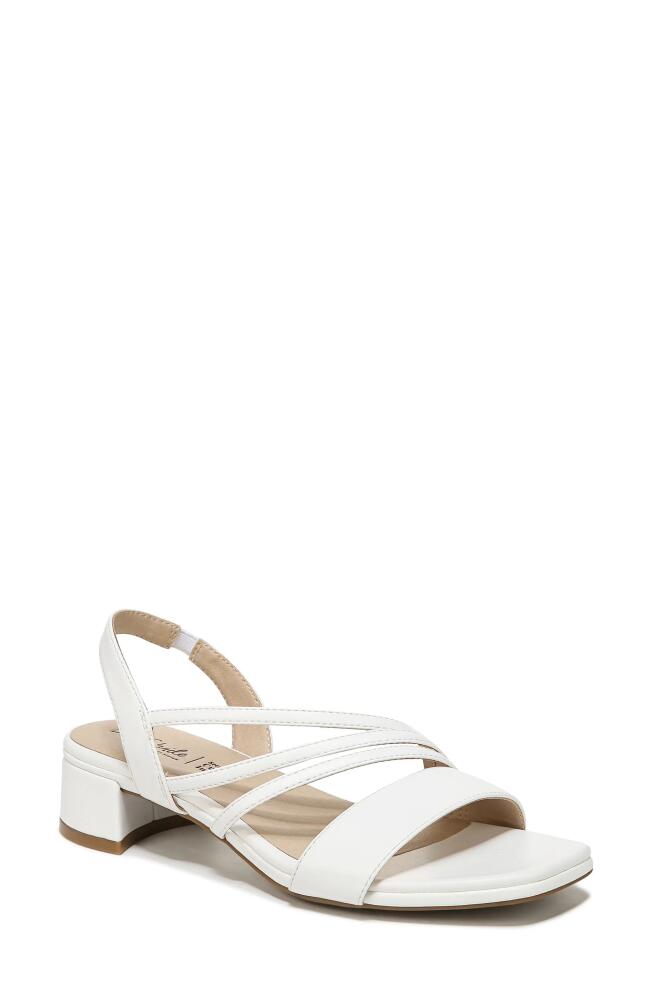 LifeStride Joy Strappy Sandal in White Cover