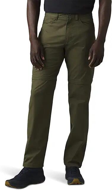 Prana Double Peak Convertible Pants (Cargo Green) Men's Casual Pants Cover