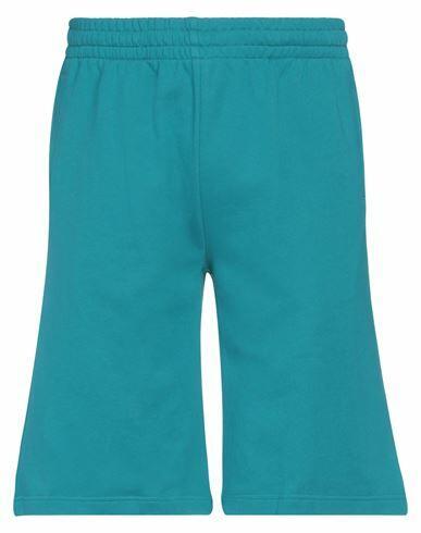 Kappa Man Shorts & Bermuda Shorts Turquoise Cotton, Polyester Cover