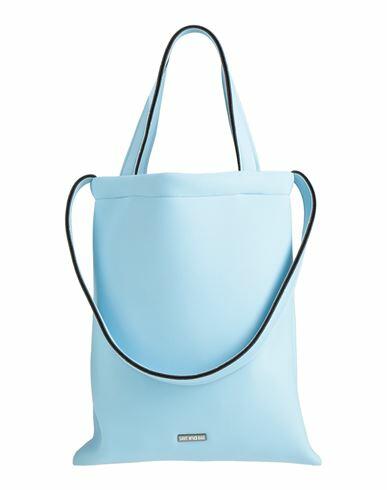 Save My Bag Woman Handbag Sky blue PEEK (Polyether - Ether - Ketone), Polyamide, Elastane Cover