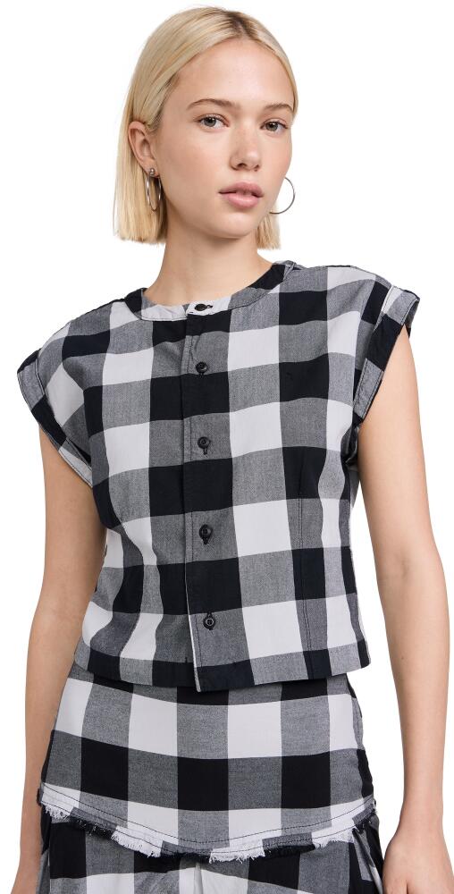 NSF Rhone Plaid Muscle Shirt Vette Cover