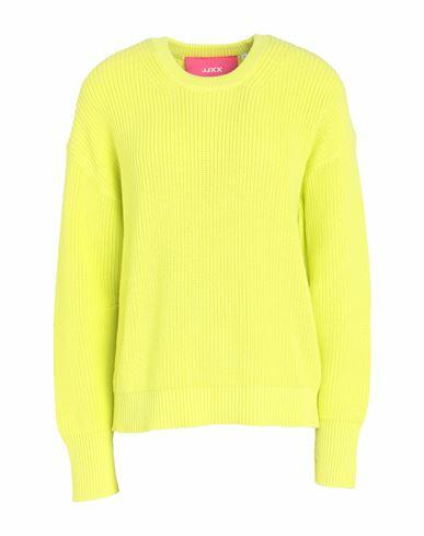 Jjxx By Jack & Jones Woman Sweater Acid green Cotton Cover