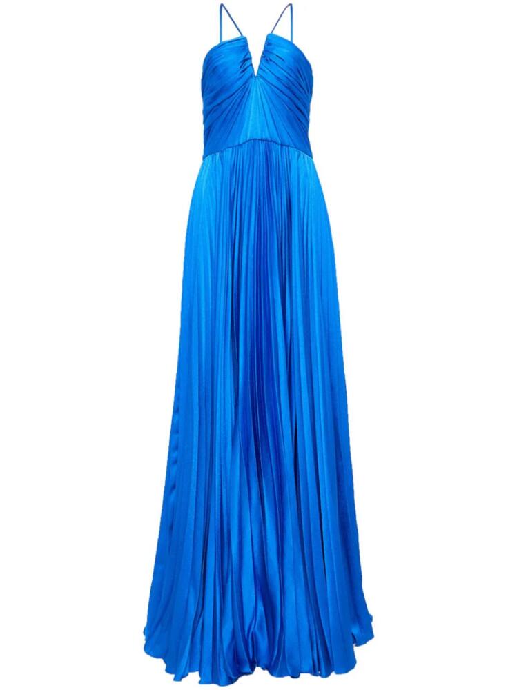 Monique Lhuillier Indigo evening gown - Blue Cover