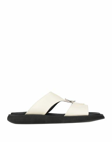 Bruno Bordese Man Sandals Ivory Leather Cover