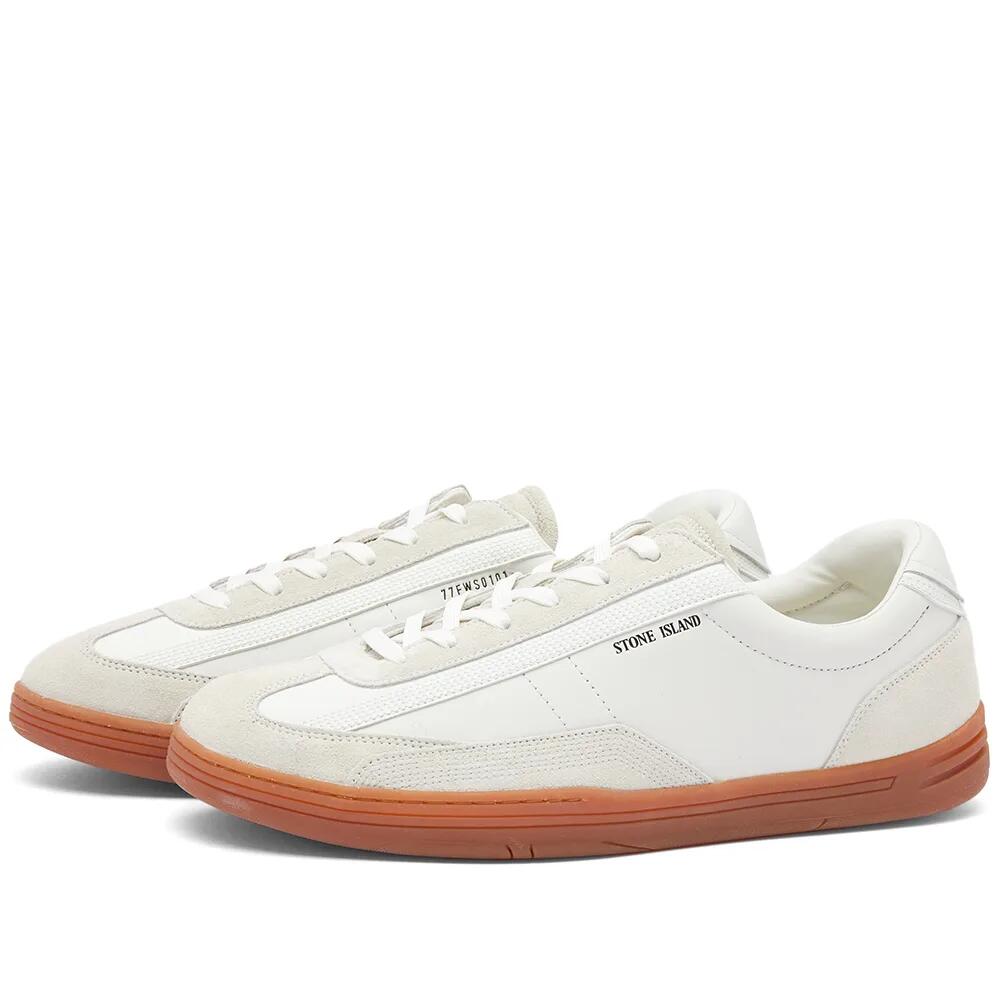 Stone Island Men's Music Sneaker in White Cover