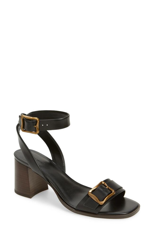 Nordstrom Lancaster Ankle Strap Sandal in Black Cover