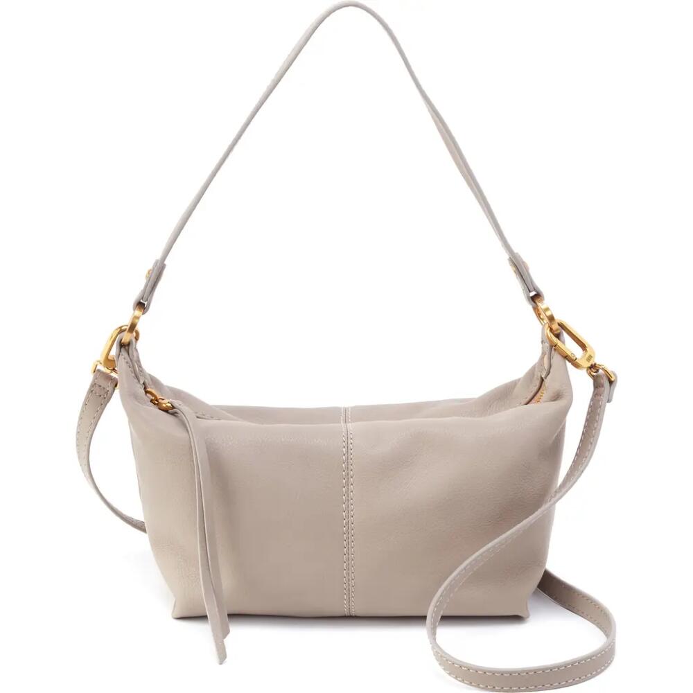 HOBO Laguna Leather Crossbody Bag in Taupe Cover