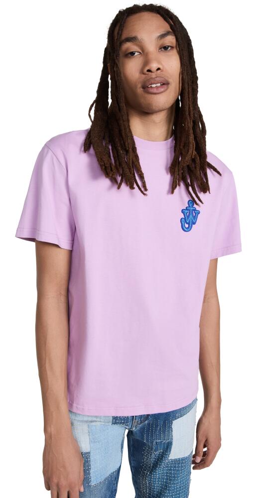 JW Anderson Anchor Patch T-Shirt Pink Cover