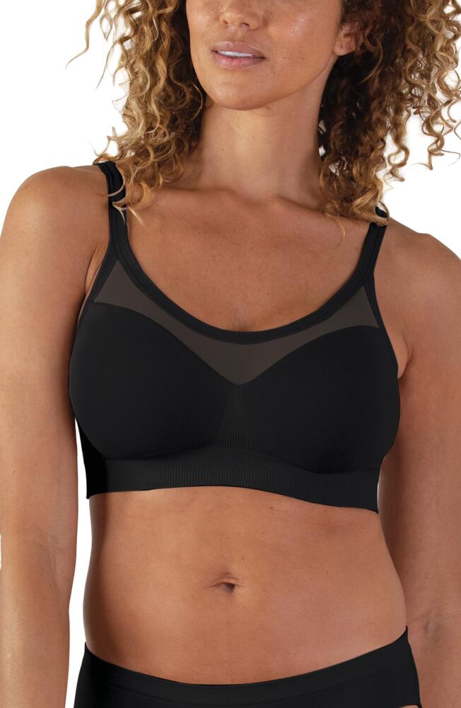 Bravado Designs Sculpt Sheer Wireless Everyday T-Shirt Bra in Black Cover