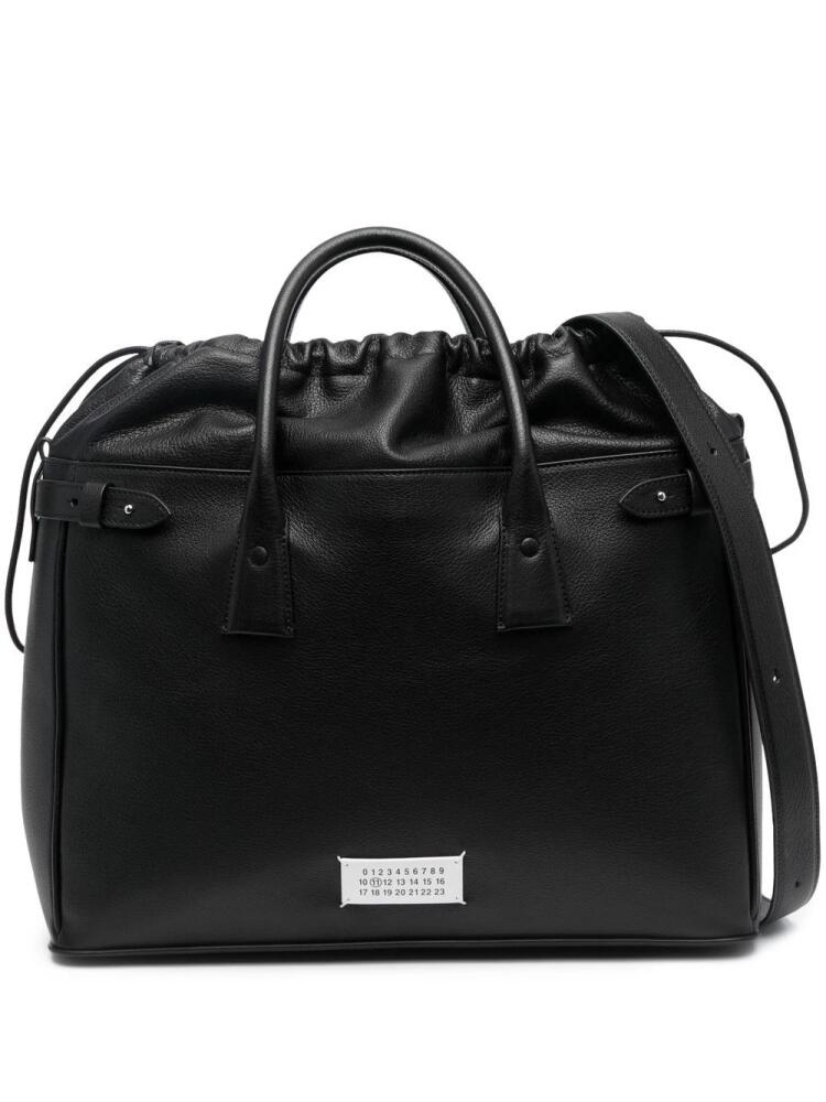 Maison Margiela 5AC leather tote bag - Black Cover