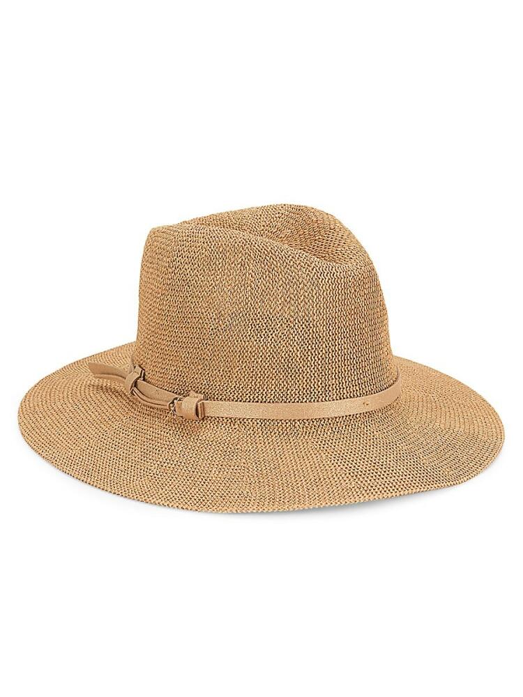 Vince Camuto Women's Packable Paper Panama Hat - Chambray Cover