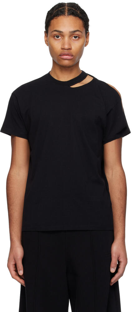 MM6 Maison Margiela Black Safety Pin T-Shirt Cover