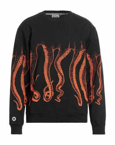 Octopus Man Sweatshirt Black Cotton Cover