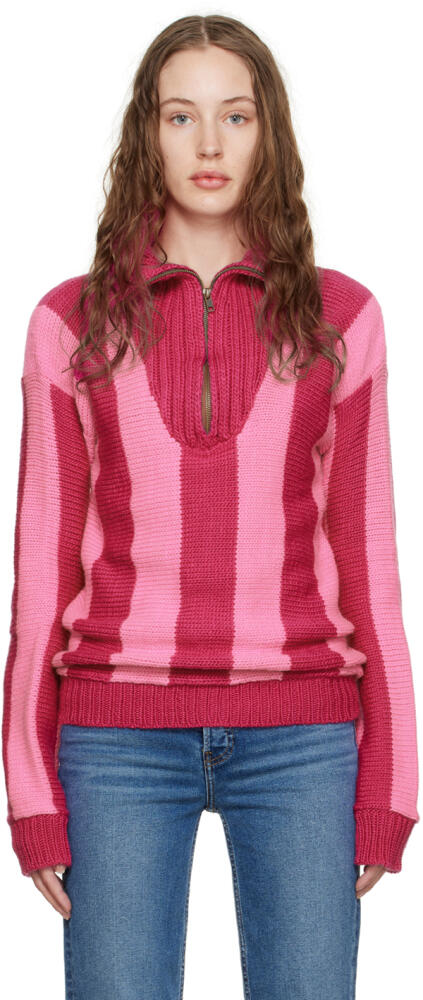 Tach Pink Linnette Sweater Cover