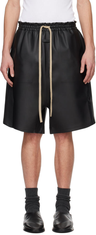 Fear of God Black Relaxed Shorts Cover