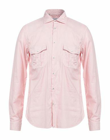 Manuel Ritz Man Shirt Pink Cotton Cover