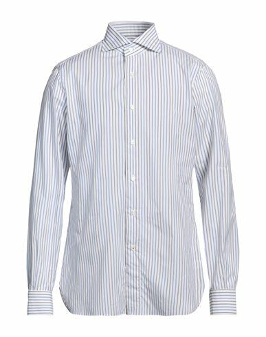 Isaia Man Shirt White Size 15 ¾ Cotton Cover