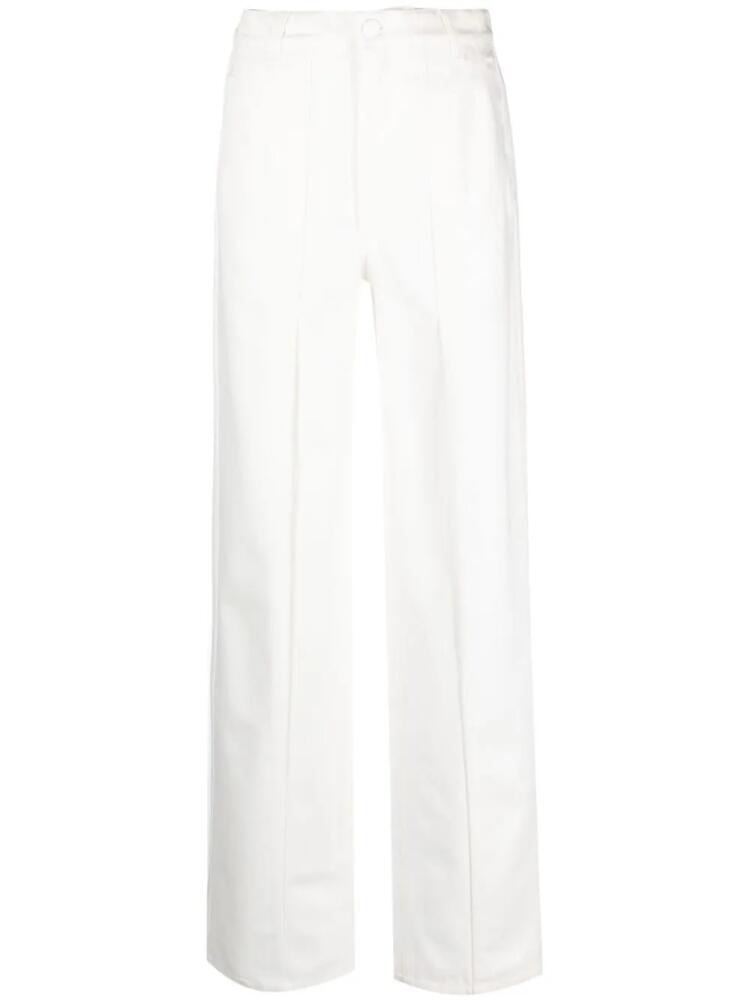 Cecilie Bahnsen Sixta straight-leg jeans - White Cover