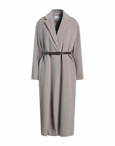 Fabiana Filippi Woman Coat Grey Merino Wool Cover