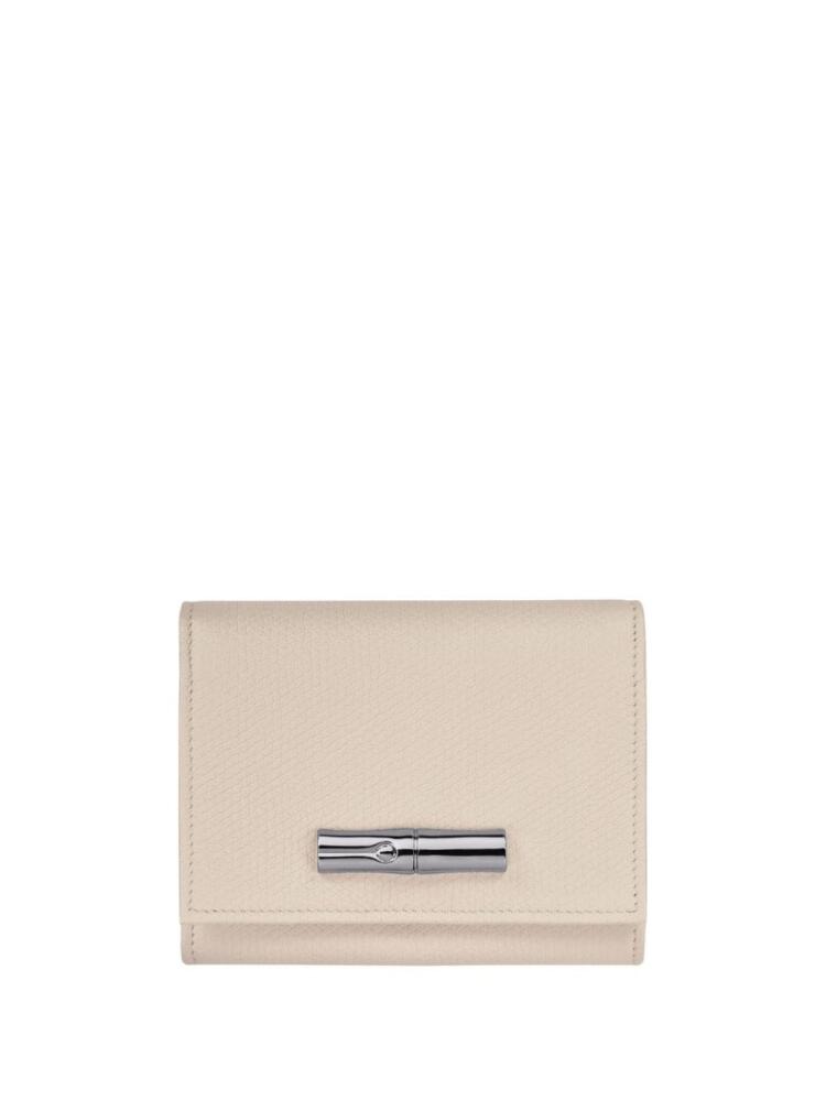 Longchamp Roseau leather wallet - Neutrals Cover