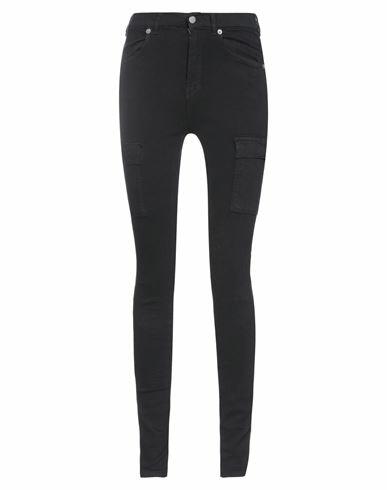 Dr. Denim Woman Jeans Black Cotton, Elastane Cover