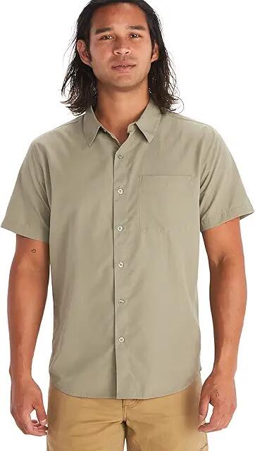 Marmot Aerobora Short Sleeve (Vetiver) Men's Clothing Cover