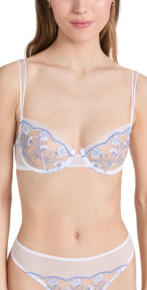 Skarlett Blue Enamoured Balconette Underwire White / Blue Nile Cover