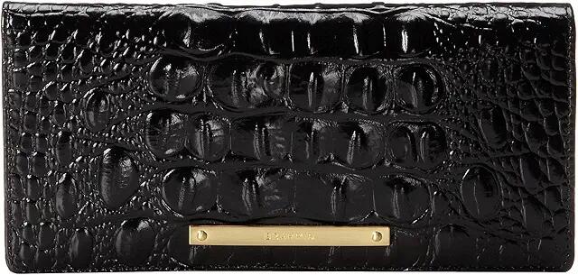 Brahmin Melbourne Ady Wallet (Black) Wallet Handbags Cover