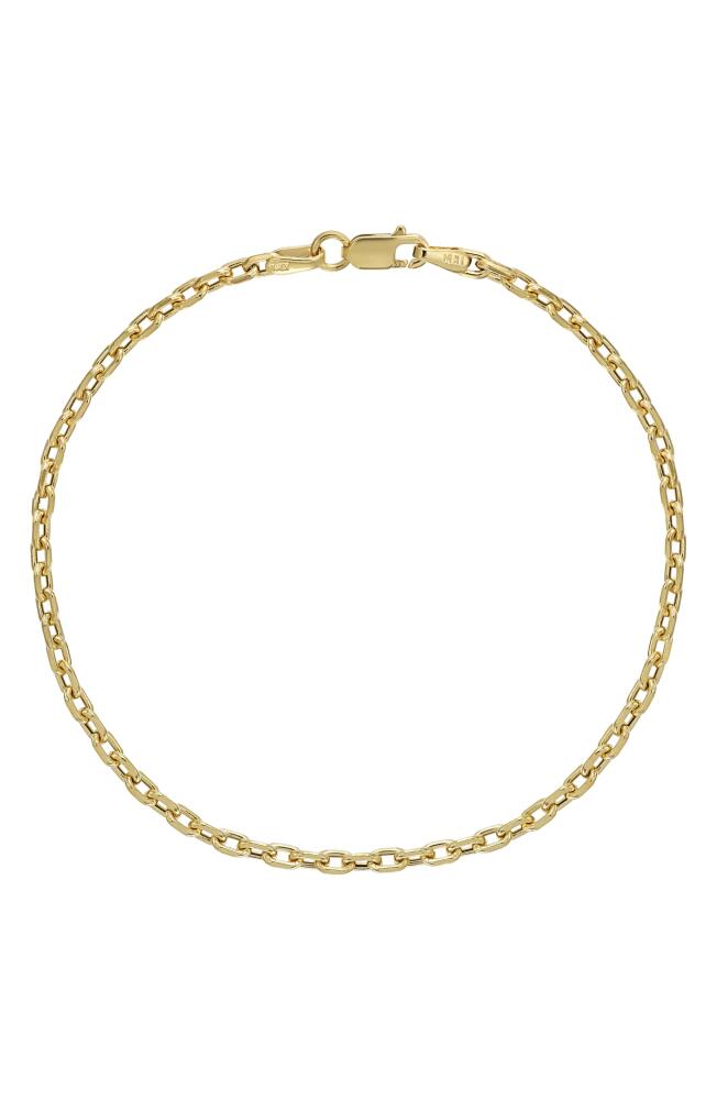 Bony Levy Men's 14K Gold Link Bracelet in 14K Yellow Gold Cover