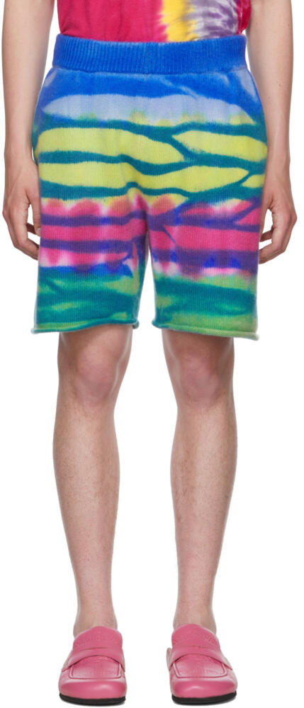 The Elder Statesman Multicolor Frank Shorts Cover