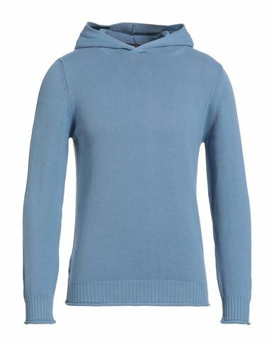 04651/a Trip In A Bag Man Sweater Pastel blue Cotton, Wool Cover