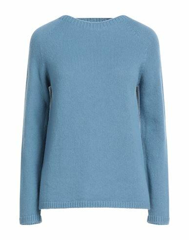 's Max Mara Woman Sweater Pastel blue Wool, Cashmere, Polyamide Cover