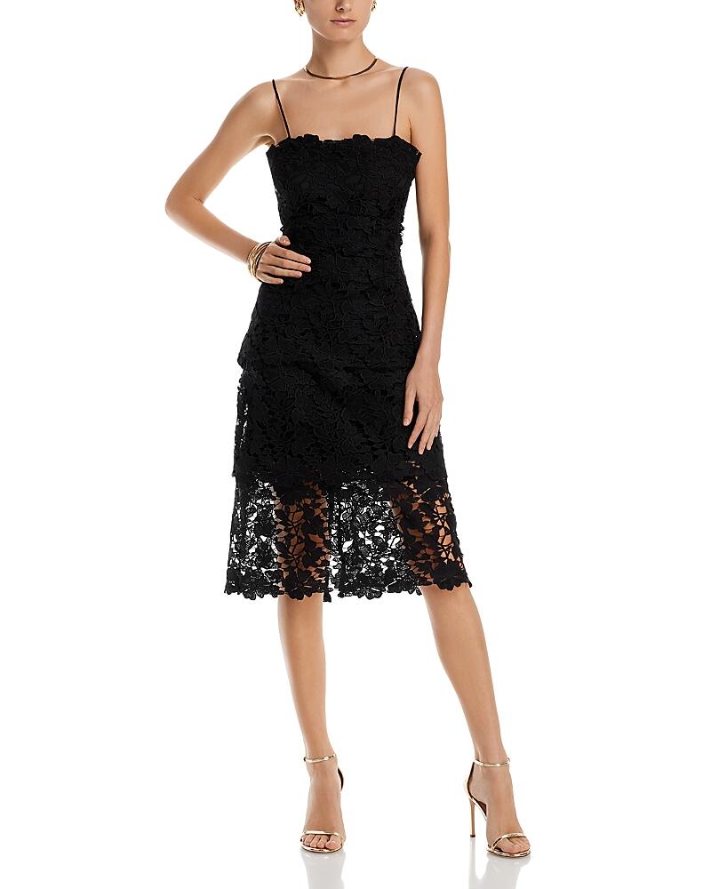 Zac Posen Lace Tiered Dress Cover