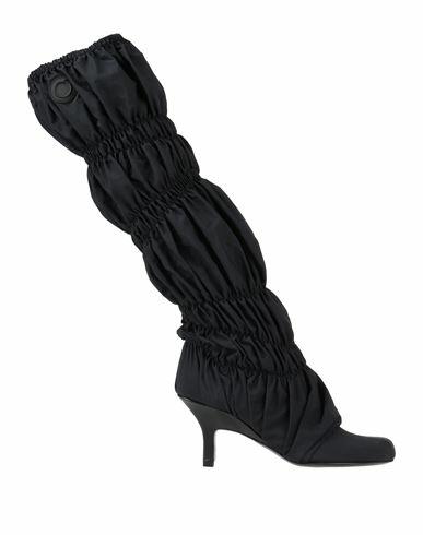 Trussardi Woman Boot Black Textile fibers Cover