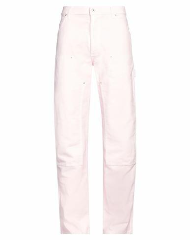 Heron Preston Man Jeans Pink Cotton Cover